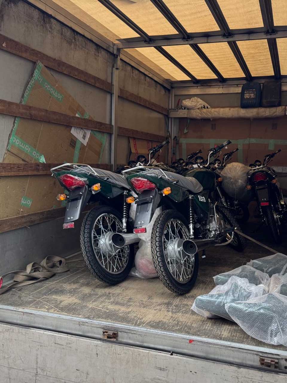 Перевозим Мототехнику